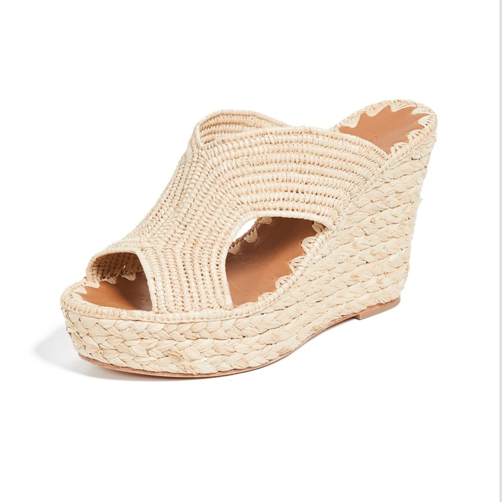 Carrie Forbes Lina Wedge Mules